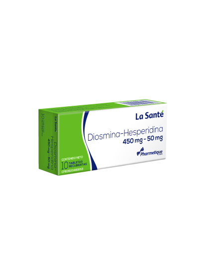 DIOSMINA-HESPERIDINA 450-50 MG TAB X 10