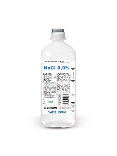 CLORURO DE SODIO 0,9% SLN INY X 500ML