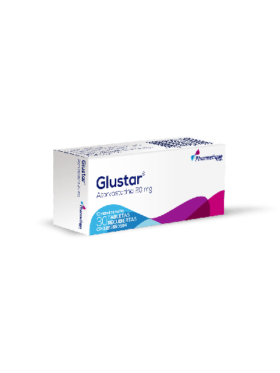 GLUSTAR 20 MG TAB REC X 30