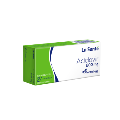 ACICLOVIR 200 MG TAB X 24