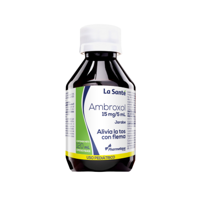 AMBROXOL 15 MG/5 ML JBE X 120 ML PED