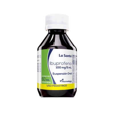 IBUPROFENO 100 MG/5 ML SUSP X 60 ML