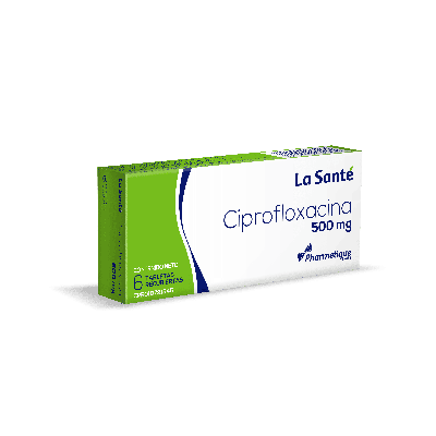 CIPROFLOXACINA 500 MG TAB X6