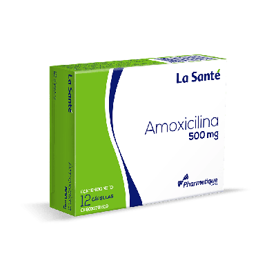 AMOXICILINA 500 MG CAP X 12 VZLA