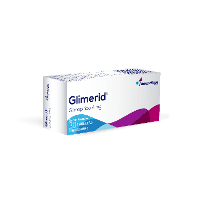 GLIMERID 4 MG TAB X 30